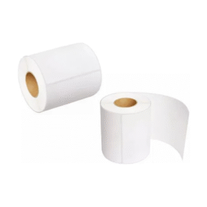 Rollo de Etiquetas Térmicas Adhesivas 50x50 mm polipropileno